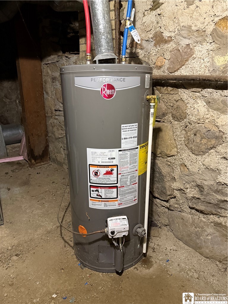 3797 Bard Road Pomfret, NY 14718 - Photo 35 of 40 Water Heater in Basement