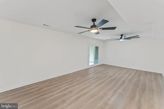 wooden floor in an empty room