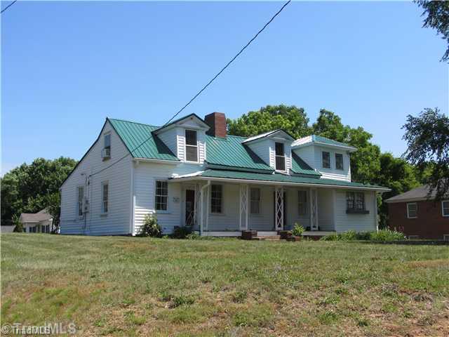 114 East Decatur Street Madison, NC 27025 - Photo 1 of 4 Exterior Front. Large corner lot with this home