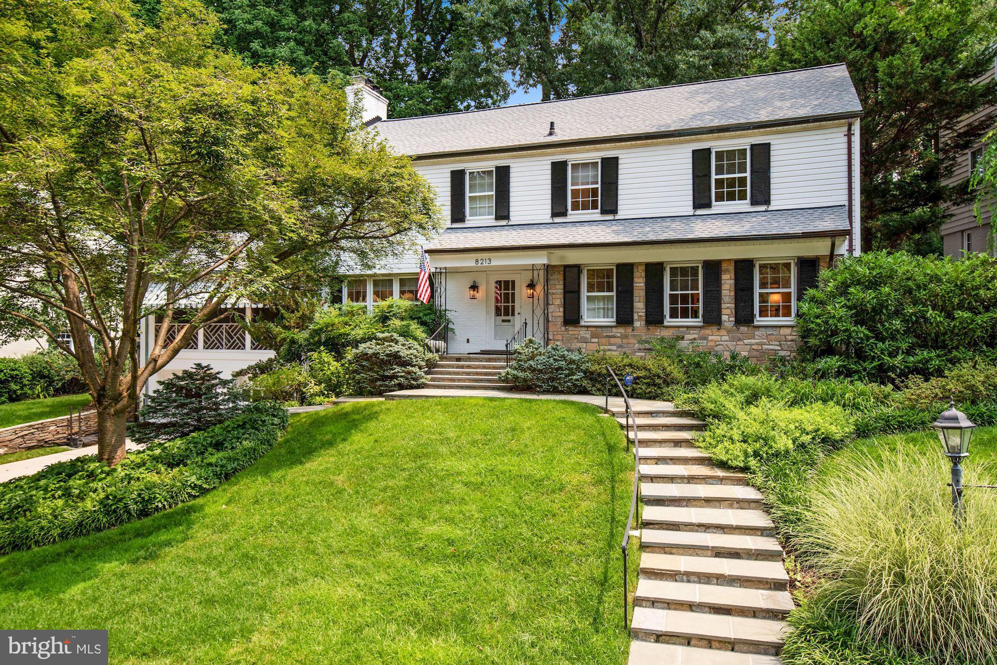 8213 Kerry Road Chevy Chase, MD 20815 - Photo 1 of 44 Front Exterior