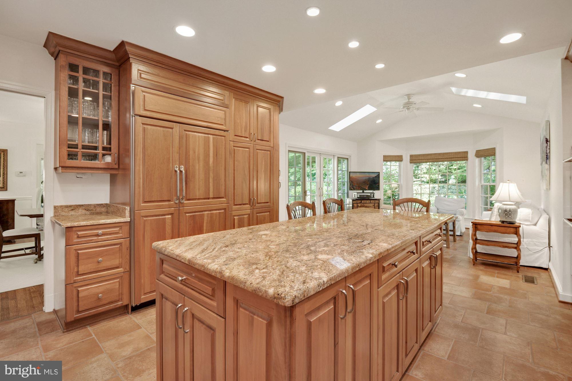 8213 Kerry Road Chevy Chase, MD 20815 - Photo 14 of 44 Kitchen opening to Family Room