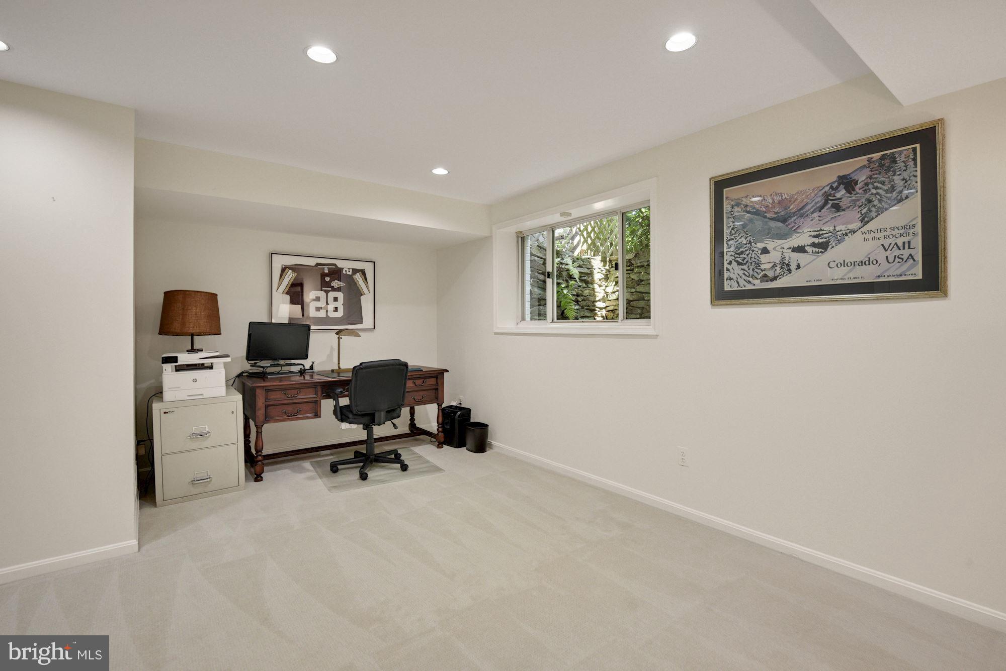 8213 Kerry Road Chevy Chase, MD 20815 - Photo 34 of 44 Work area niche in lower level