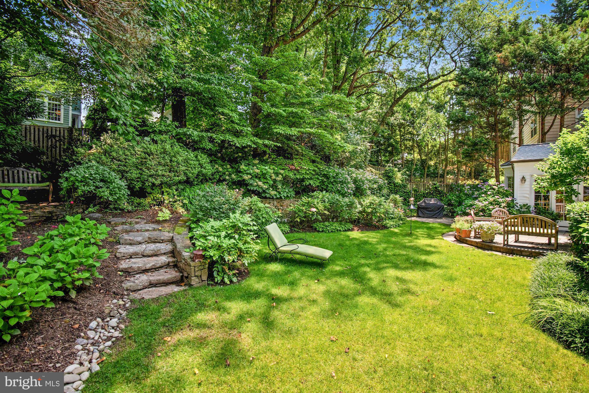 8213 Kerry Road Chevy Chase, MD 20815 - Photo 40 of 44 Rear garden and yard