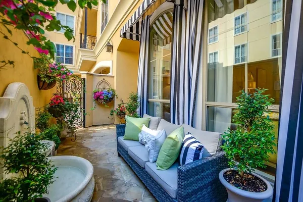 a view of outdoor space and patio