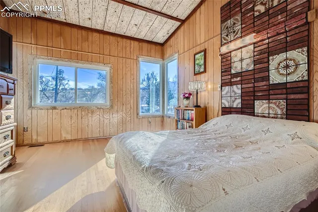 a view of a backyard of a house