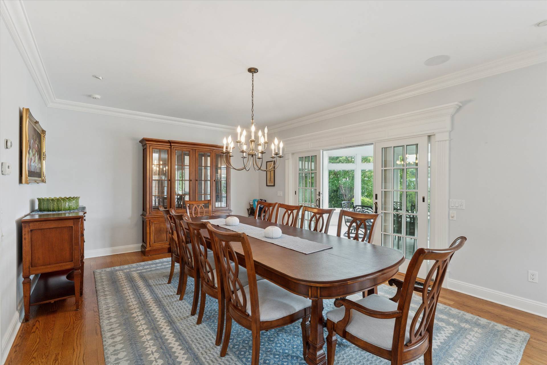40 Overlook Drive Aquebogue, NY 11901 - Photo 8 of 32 a view of a dining room with furniture window and wooden floor