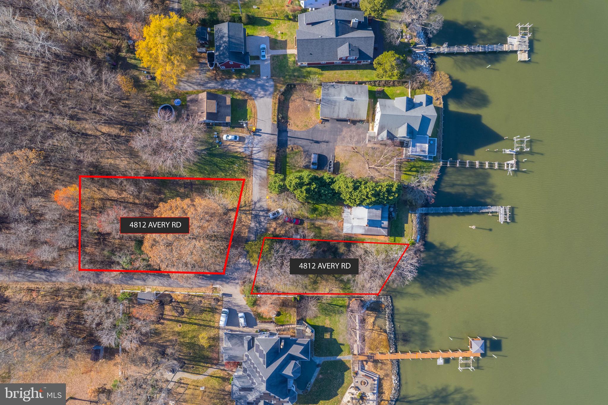 4812 Avery Road Shady Side, MD 20764 - Photo 4 of 8 Lot 3 & 4 is located behind lot 1