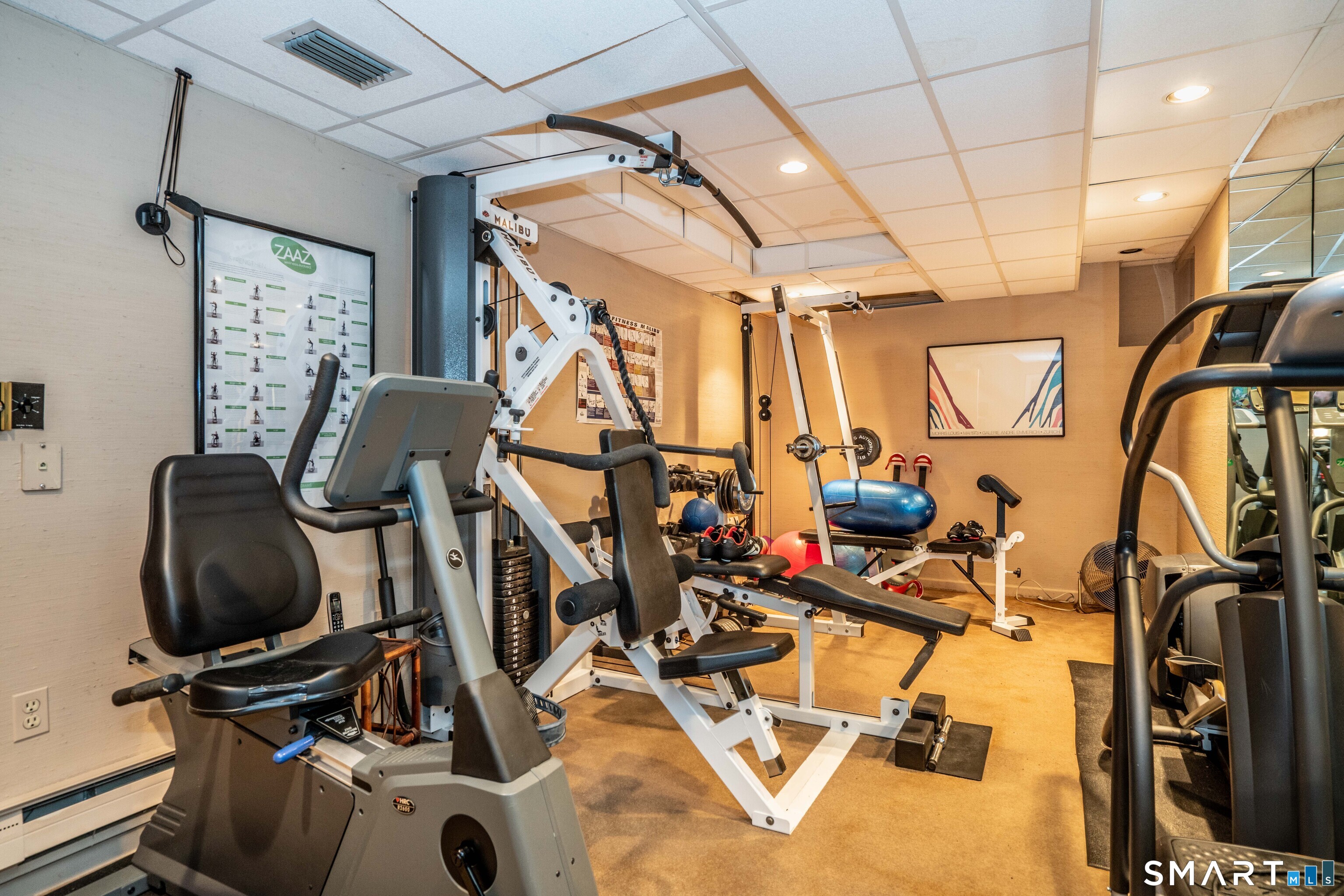 33 Mountain Farms Road West Hartford, CT 06117 - Photo 31 of 38 a view of a room with gym equipment