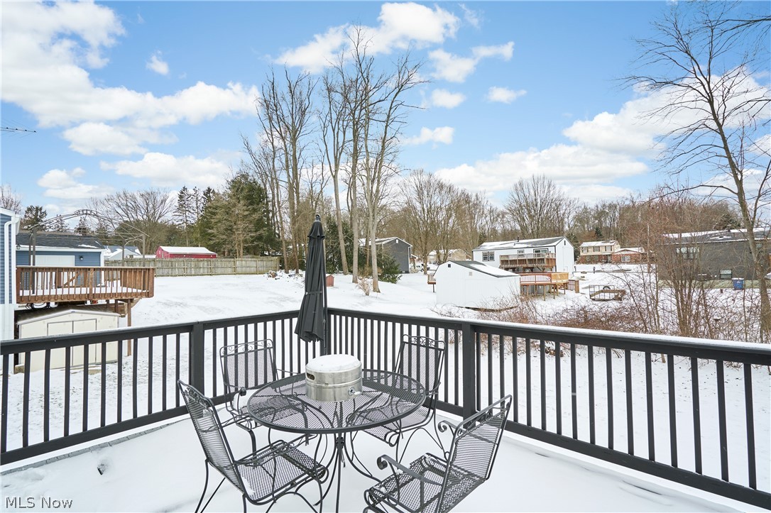 6300 South Cleveland Massillon Road Clinton, OH 44216 - Photo 18 of 22 View of wooden balcony with a deck