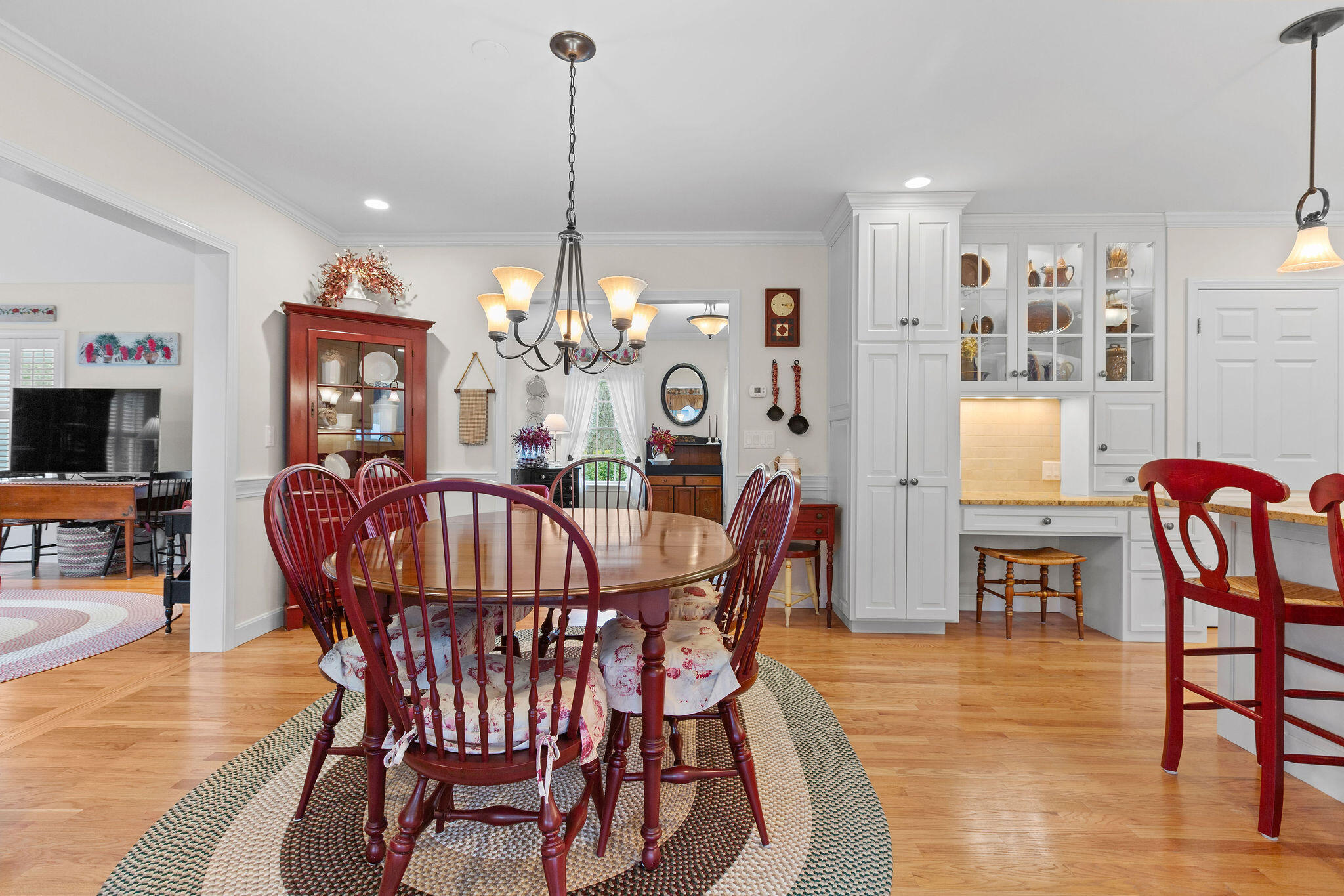 154 Beechtree Drive Brewster, MA 02631 - Photo 35 of 76 a view of a dining room with furniture window and wooden floor