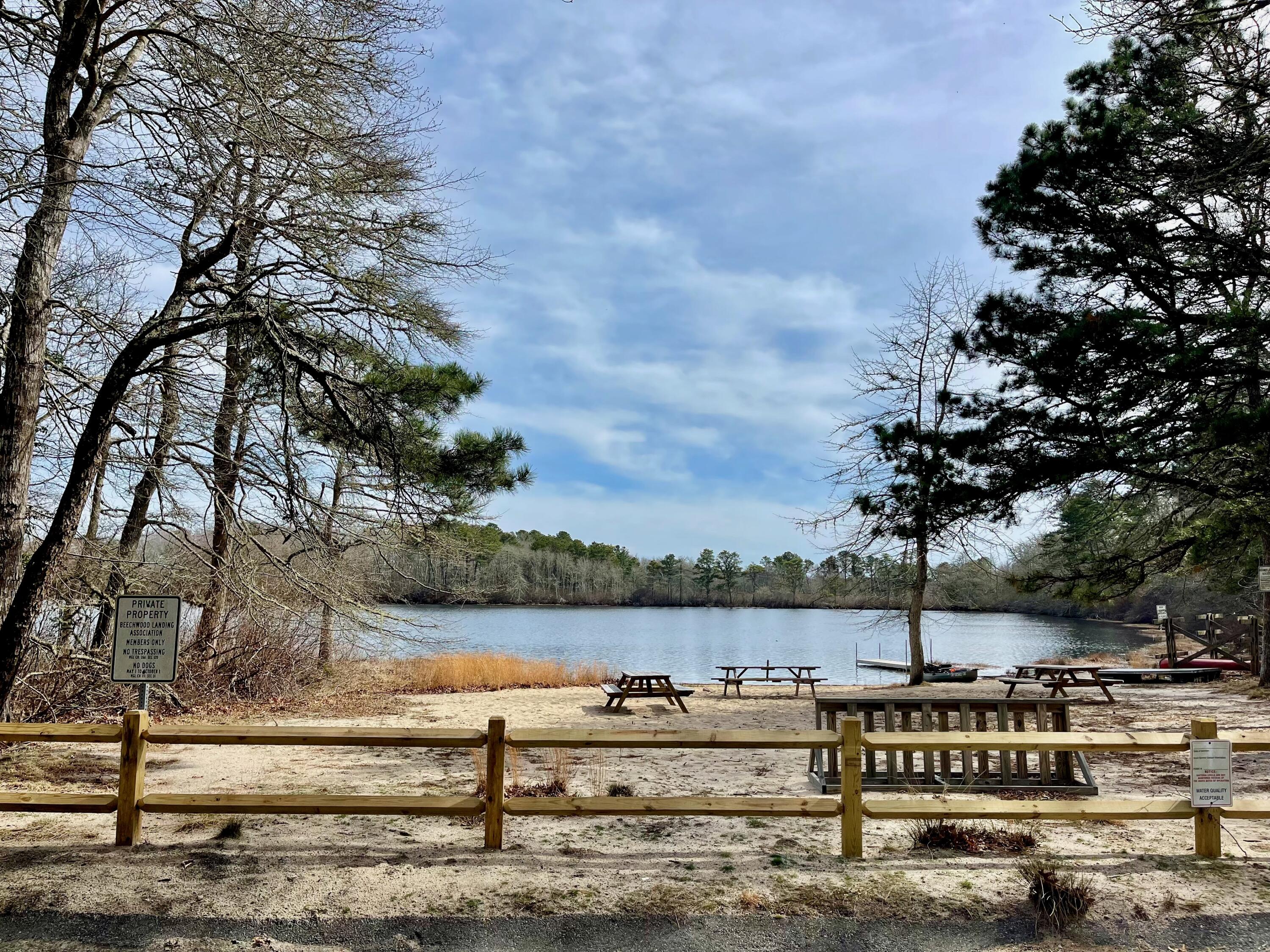 154 Beechtree Drive Brewster, MA 02631 - Photo 73 of 76 a view of a lake with houses