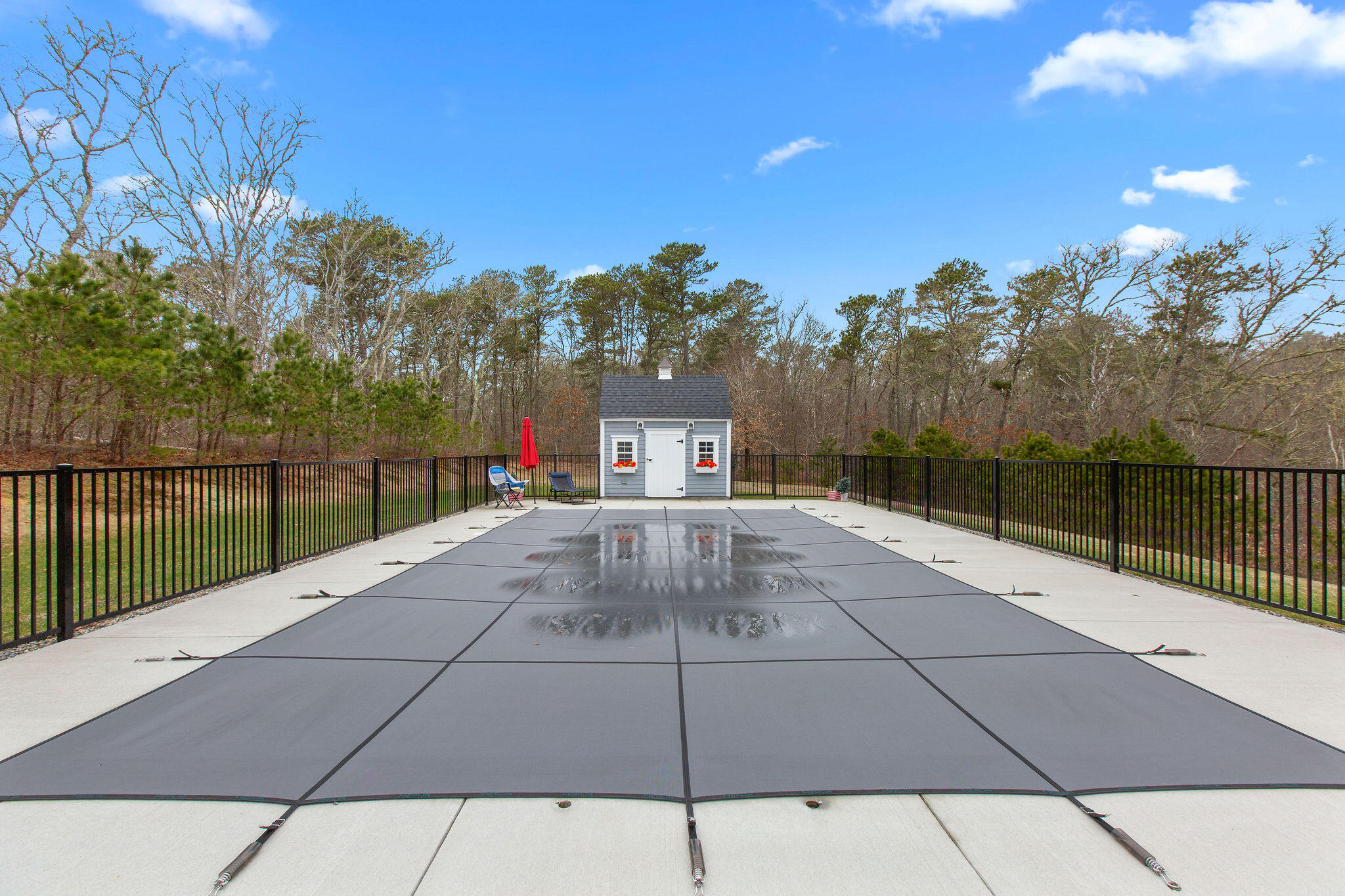 154 Beechtree Drive Brewster, MA 02631 - Photo 10 of 76 a view of a terrace with sitting area
