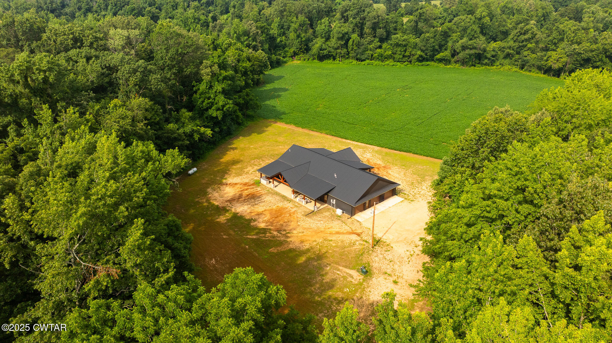 201 Trevathan Road Martin, TN 38237 - Photo 3 of 50 an aerial view of a residential houses with outdoor space and trees all around