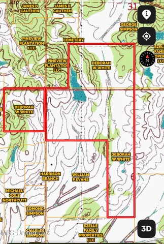 $1,150,000 | 0 Simpson Road, Pickens, MS 39146