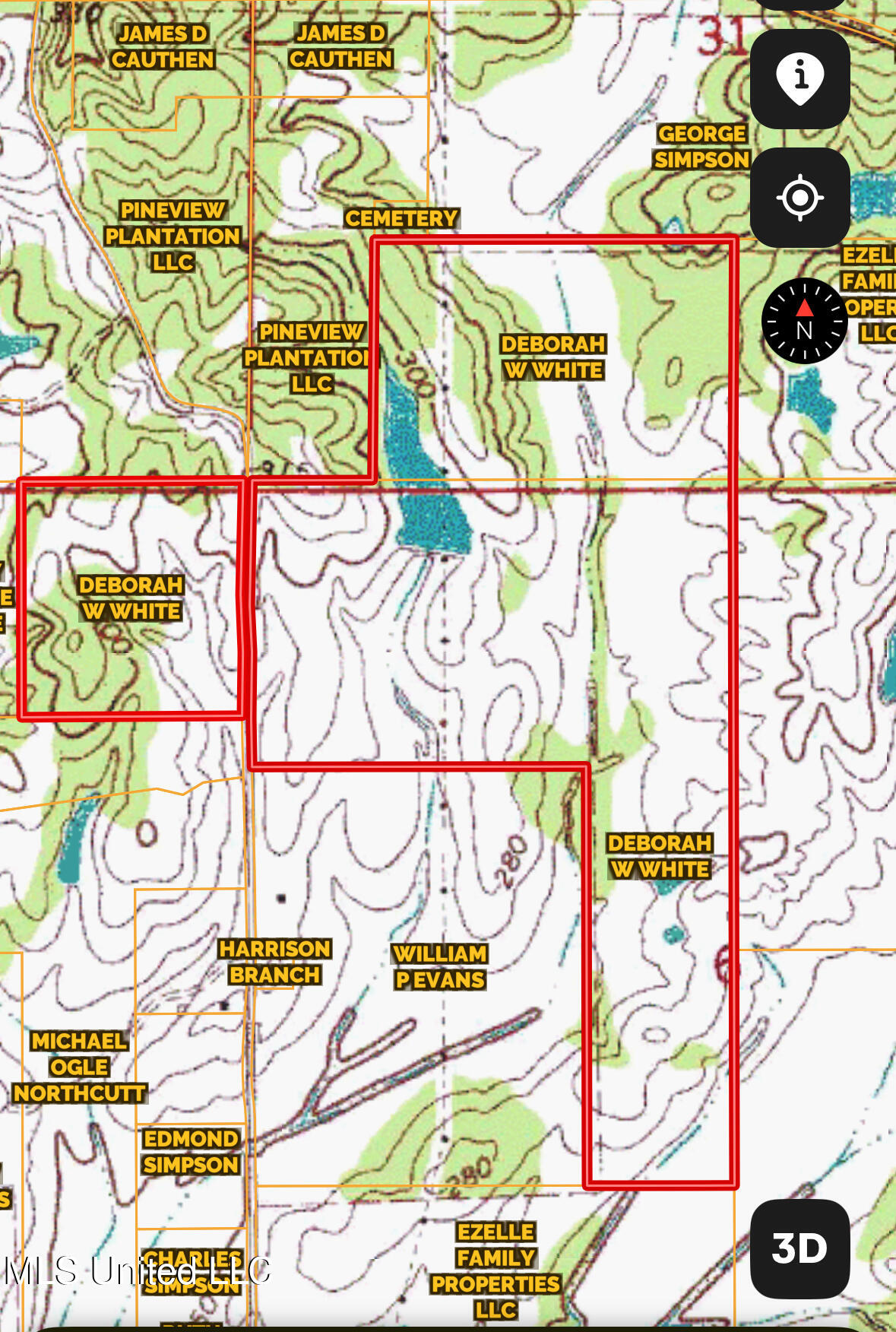 0 Simpson Road Pickens, MS 39146 - Photo 38 of 42 USGS