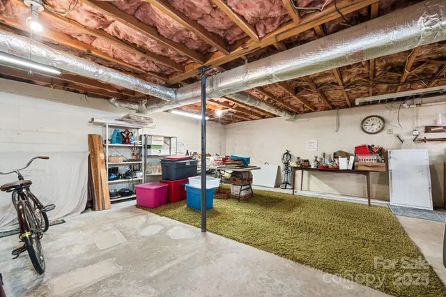 a view of storage and utility room