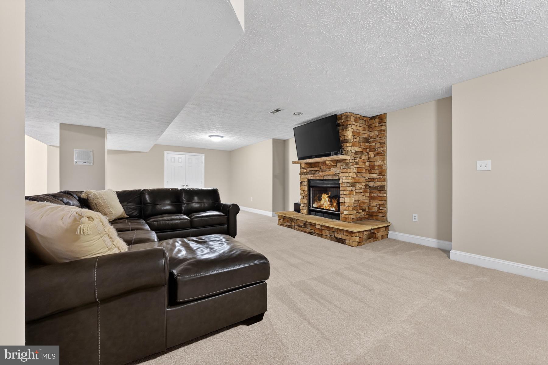 9 Sewall Court Edgewater, MD 21037 - Photo 75 of 126 Basement gas fireplace!