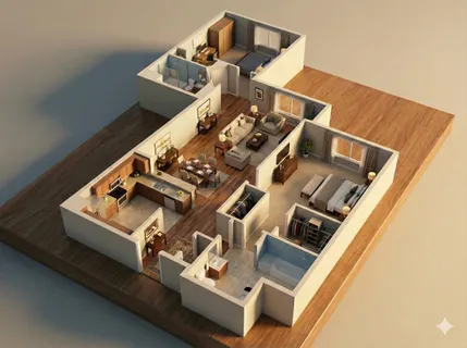 a view of a city with tall buildings