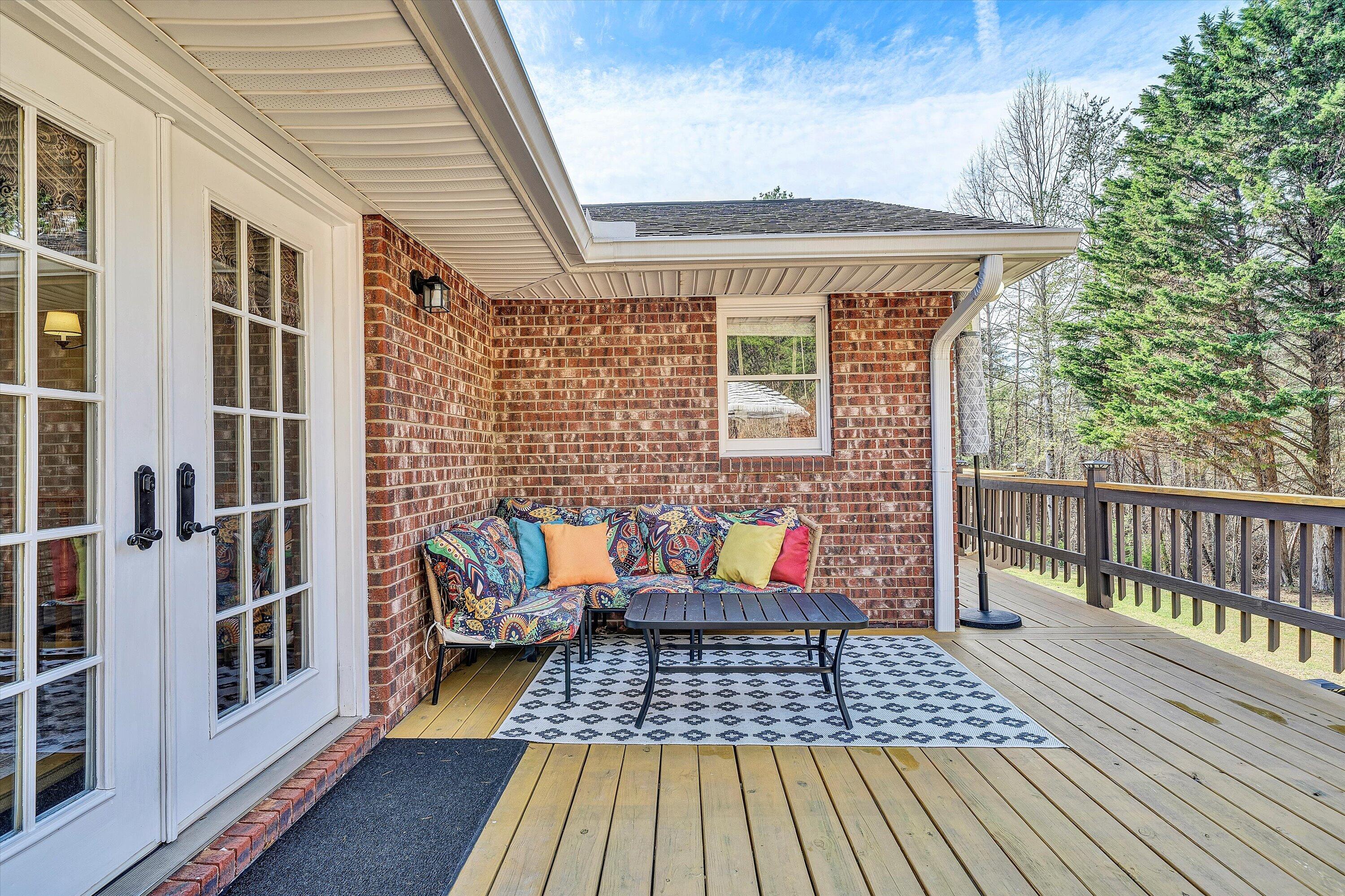 1488 Henry Road Ferrum, VA 24088 - Photo 21 of 55 Rear Deck