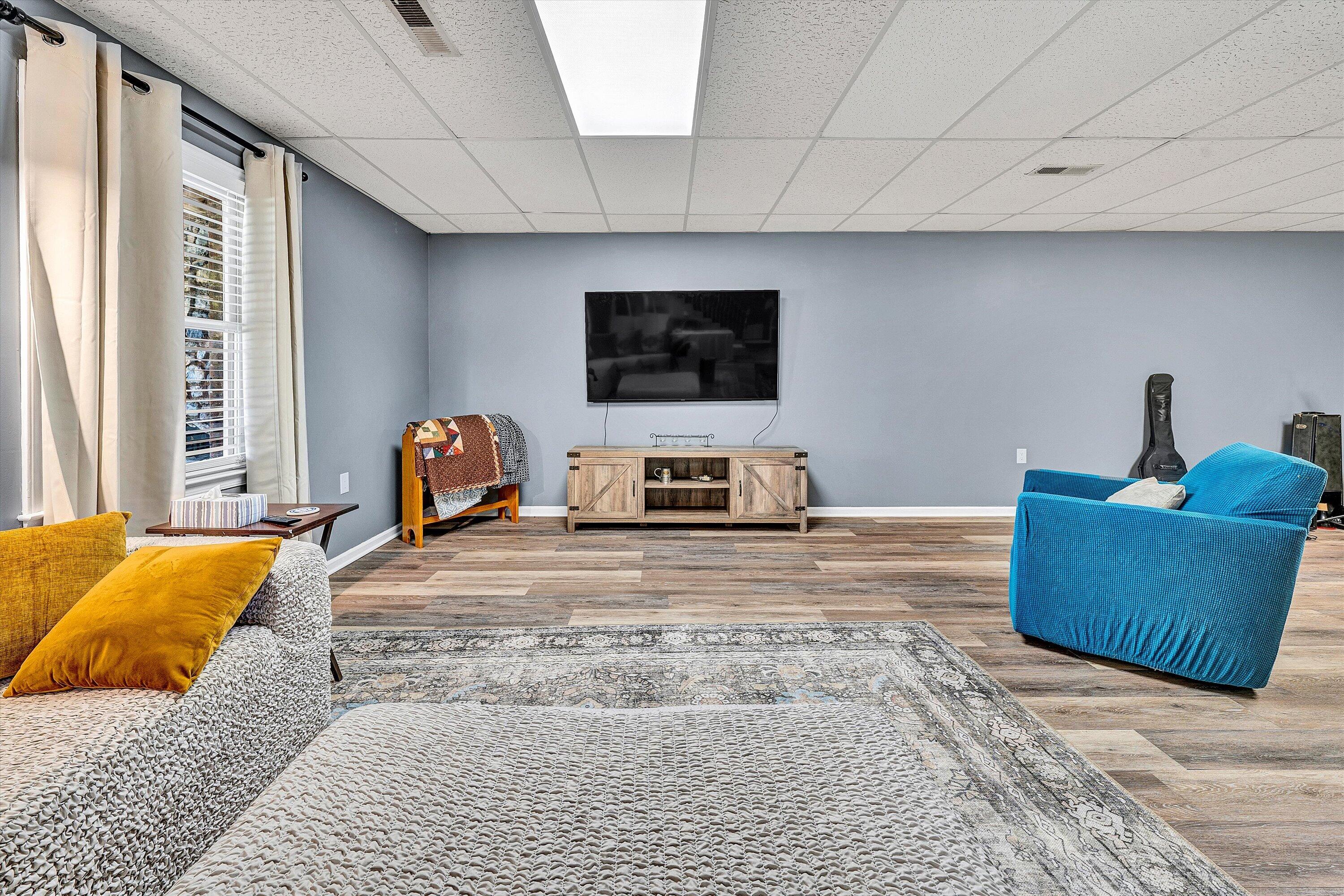 1488 Henry Road Ferrum, VA 24088 - Photo 34 of 55 Large Den: Lower Level