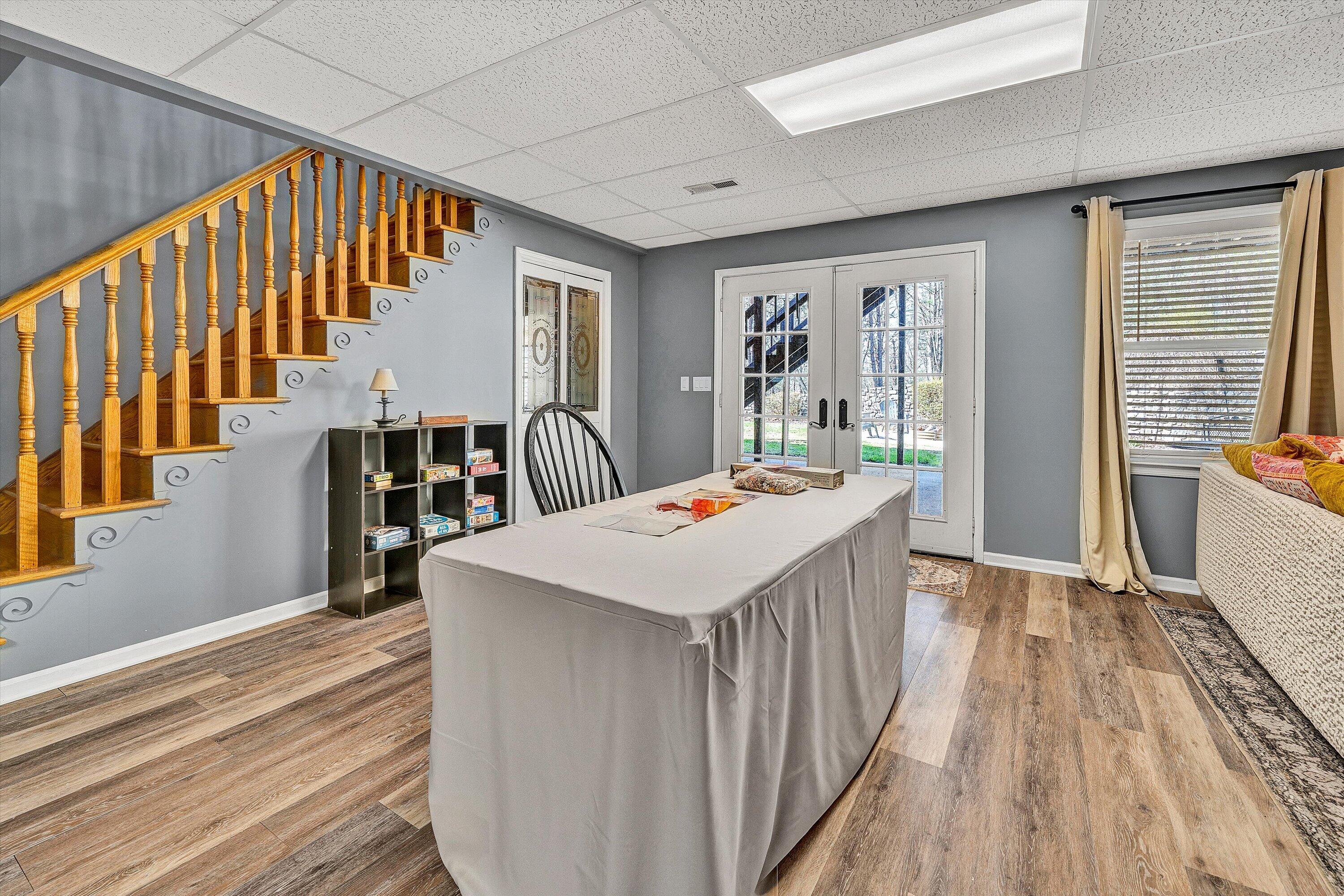 1488 Henry Road Ferrum, VA 24088 - Photo 36 of 55 Large Den: Lower Level