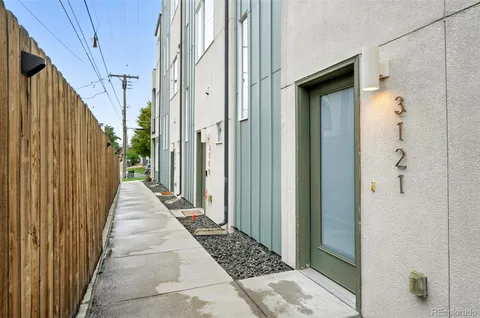 a view of a house with wooden floor