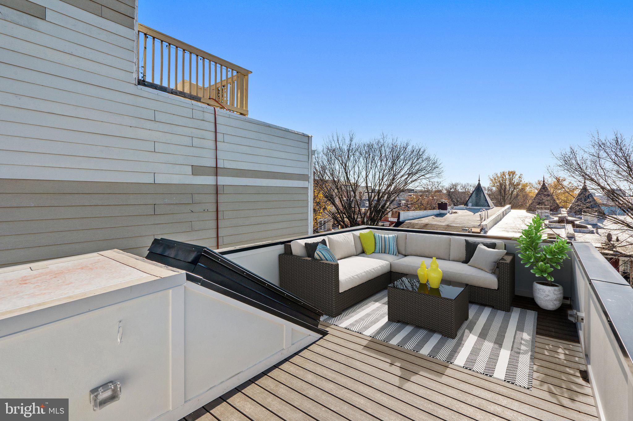 37 U Street Northeast Washington, DC 20002 - Photo 30 of 45 Bonus roof deck