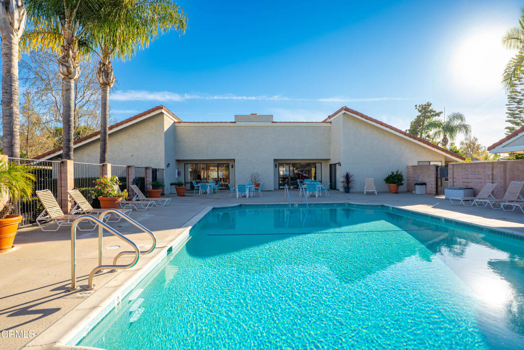 975 West Telegraph Road, Unit 10 Santa Paula, CA 93060 - Photo 19 of 21 a view of a house with swimming pool and sitting area