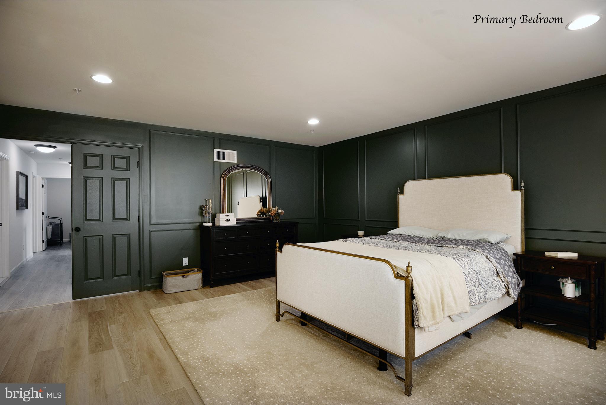 194 Cool Springs Road North East, MD 21901 - Photo 21 of 39 a spacious bedroom with a bed and a view of bathroom