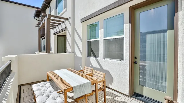 a front view of a house with swimming pool