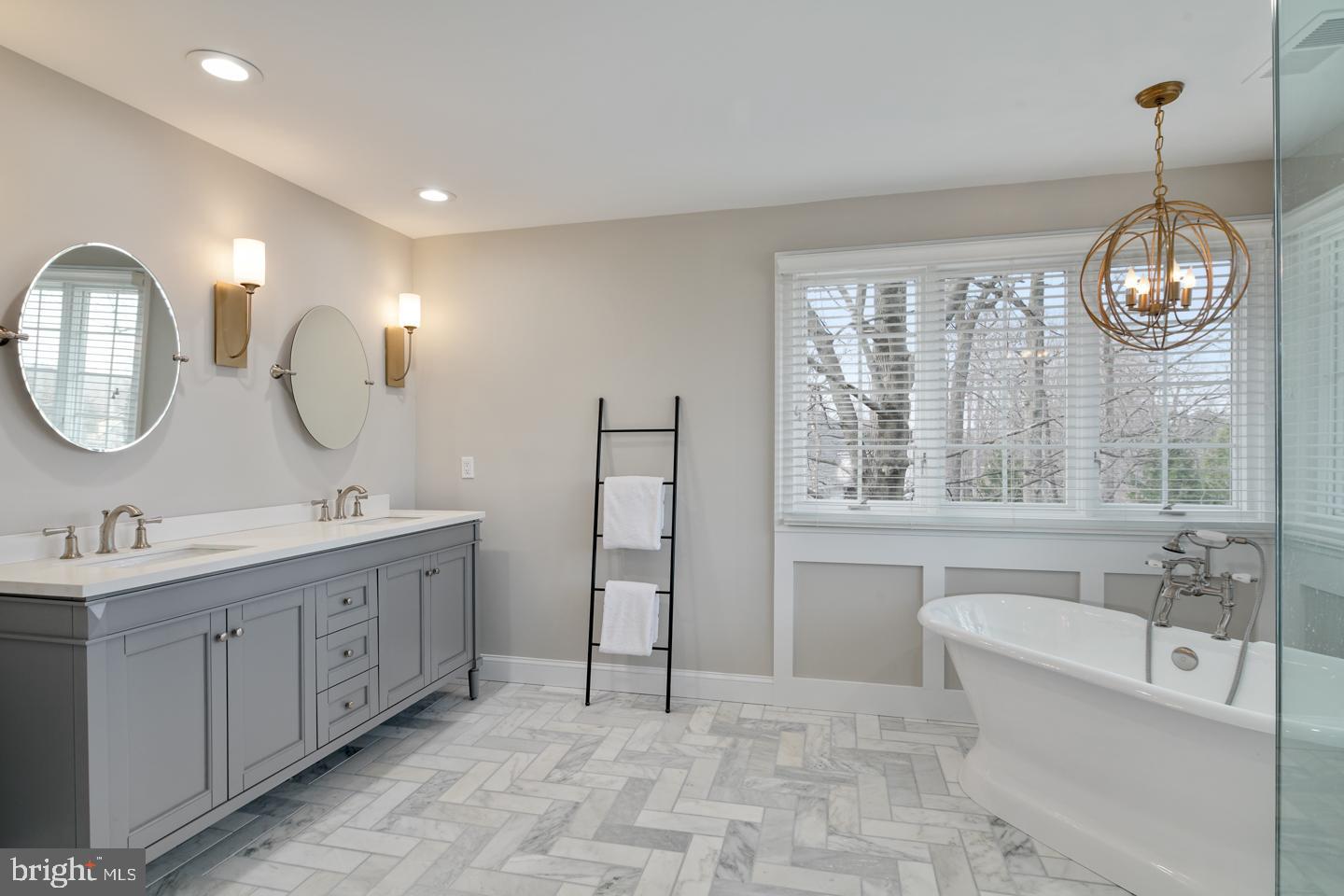 603 Longchamps Drive Devon, PA 19333 - Photo 21 of 43 Fully Renovated Master Bathroom