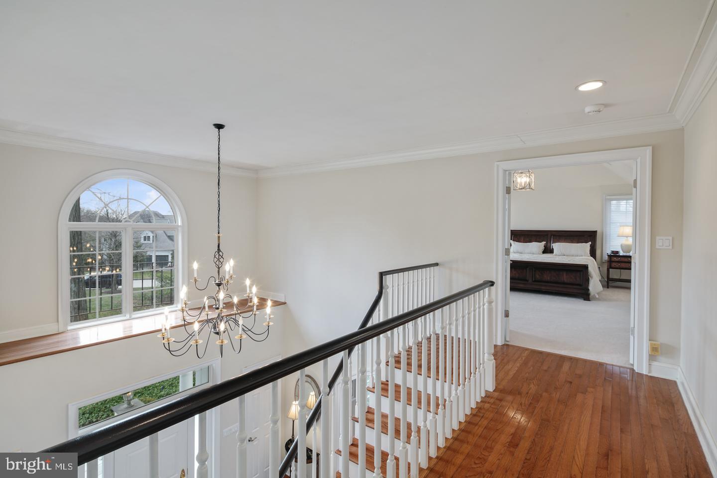 603 Longchamps Drive Devon, PA 19333 - Photo 24 of 43 Newly Stained Banister