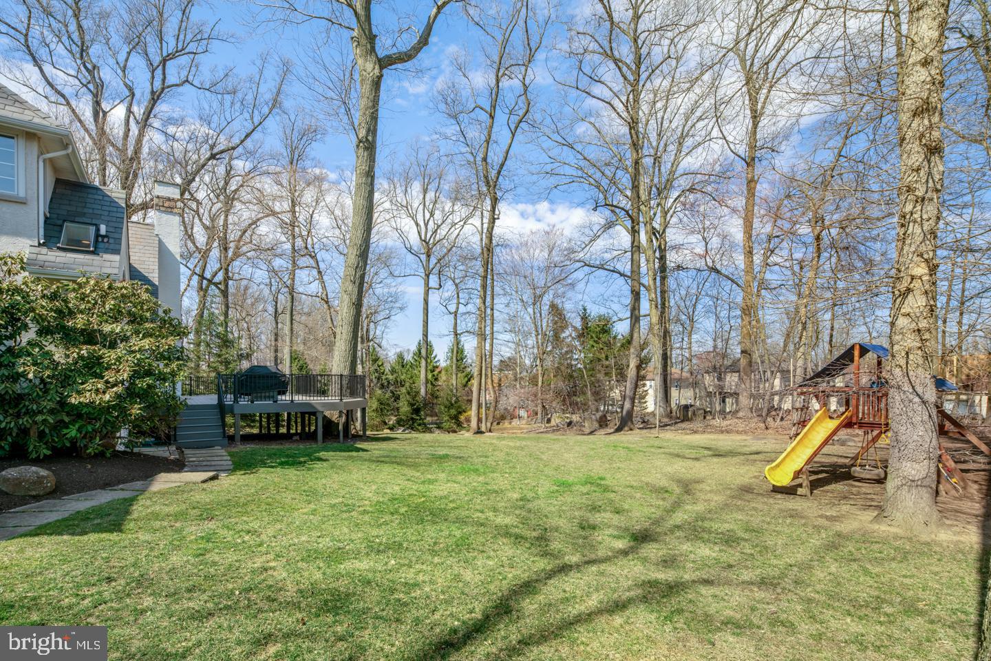 603 Longchamps Drive Devon, PA 19333 - Photo 38 of 43 Level Back Yard