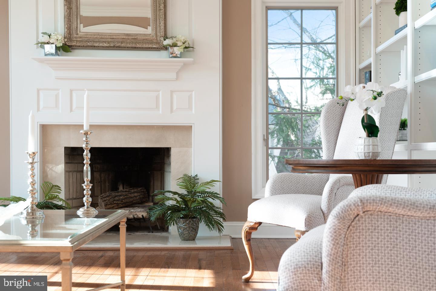 603 Longchamps Drive Devon, PA 19333 - Photo 6 of 43 Wood-Burning Fireplace