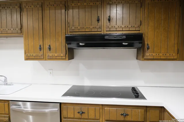 a close view of sink and tap