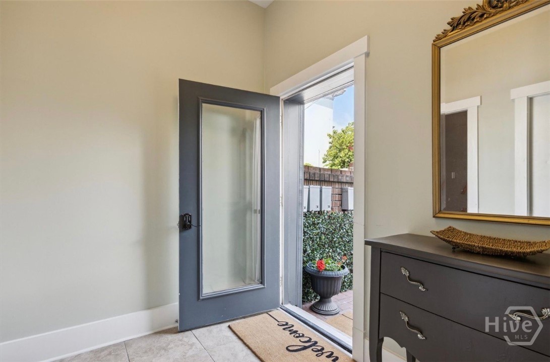 20 West Duffy Street, Unit D Savannah, GA 31401 - Photo 7 of 34 Foyer - leads to stairway, unit D second floor