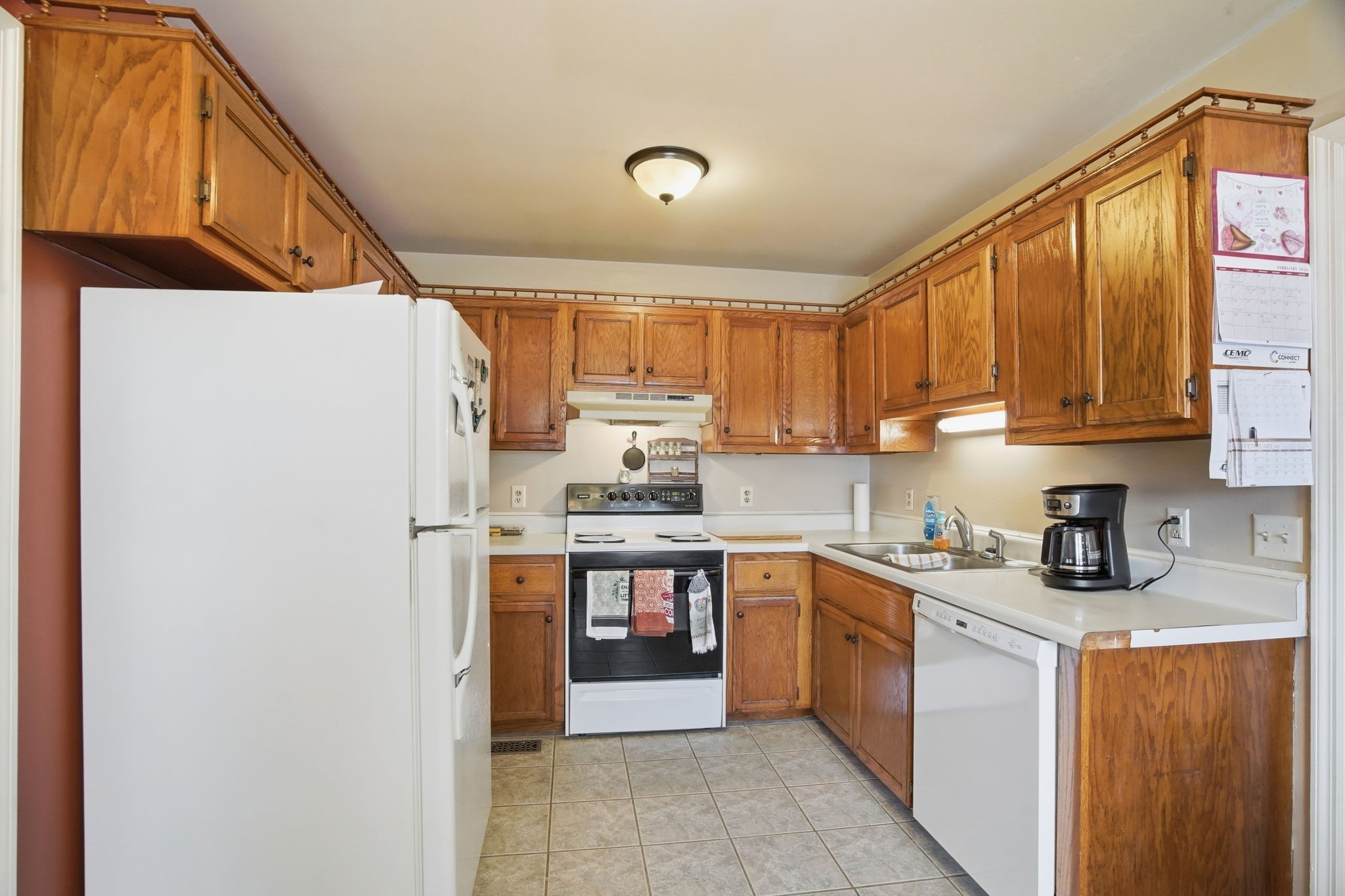 4971 Hyde Road Springfield, TN 37172 - Photo 11 of 45 a kitchen with stainless steel appliances granite countertop a refrigerator sink and cabinets