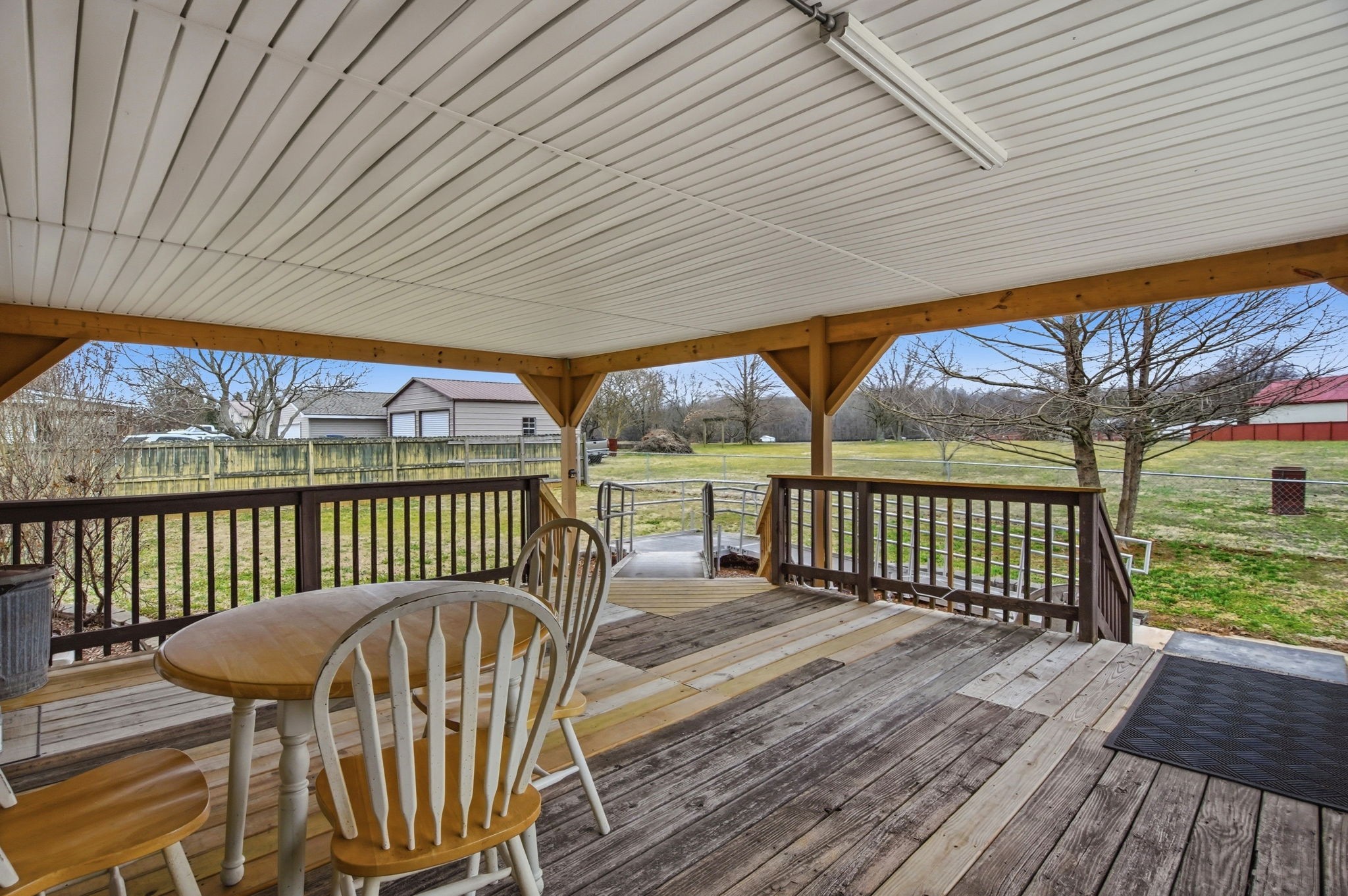 4971 Hyde Road Springfield, TN 37172 - Photo 24 of 45 a view of a two chairs in the deck