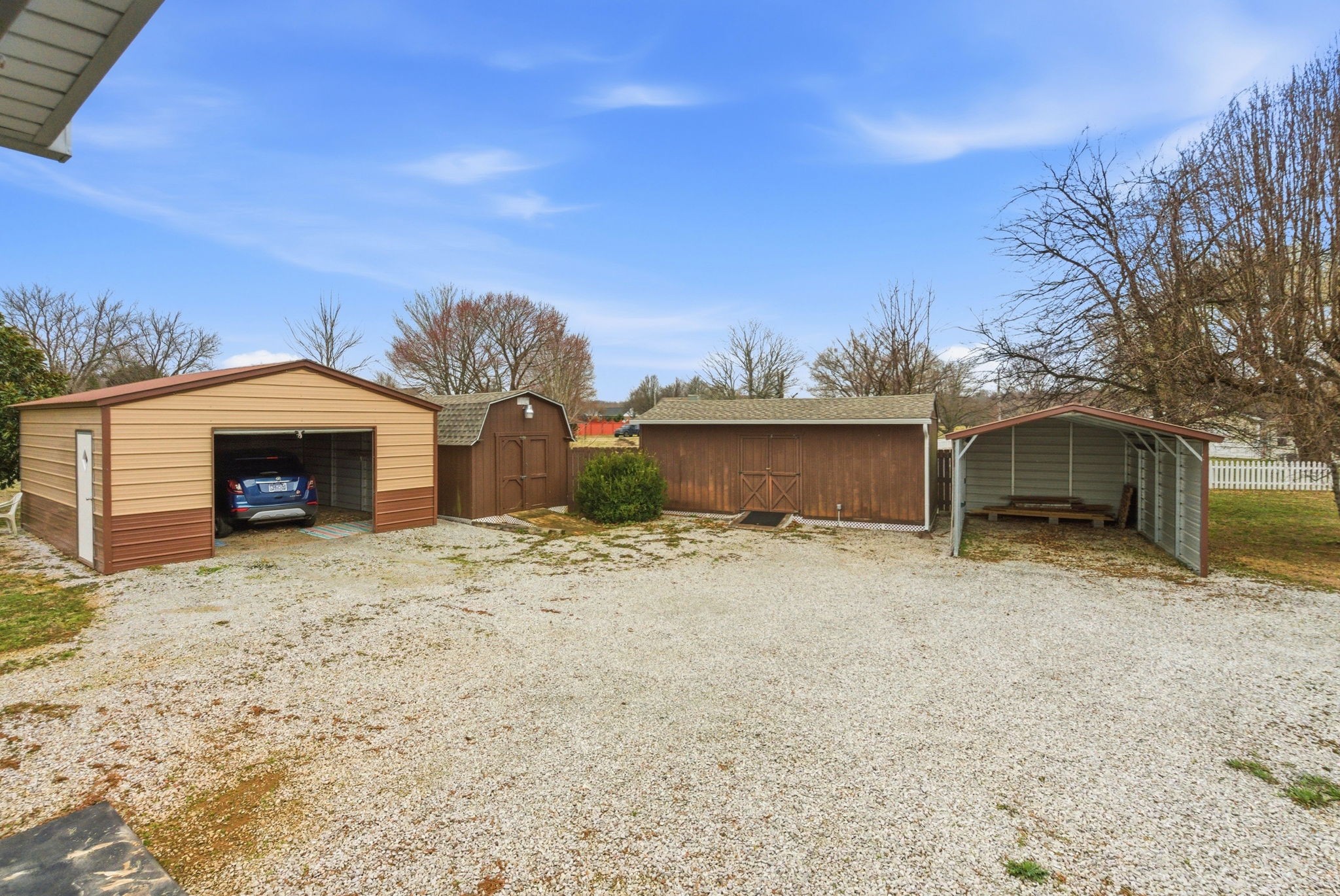 4971 Hyde Road Springfield, TN 37172 - Photo 27 of 45 a view of a house with a snow in the yard