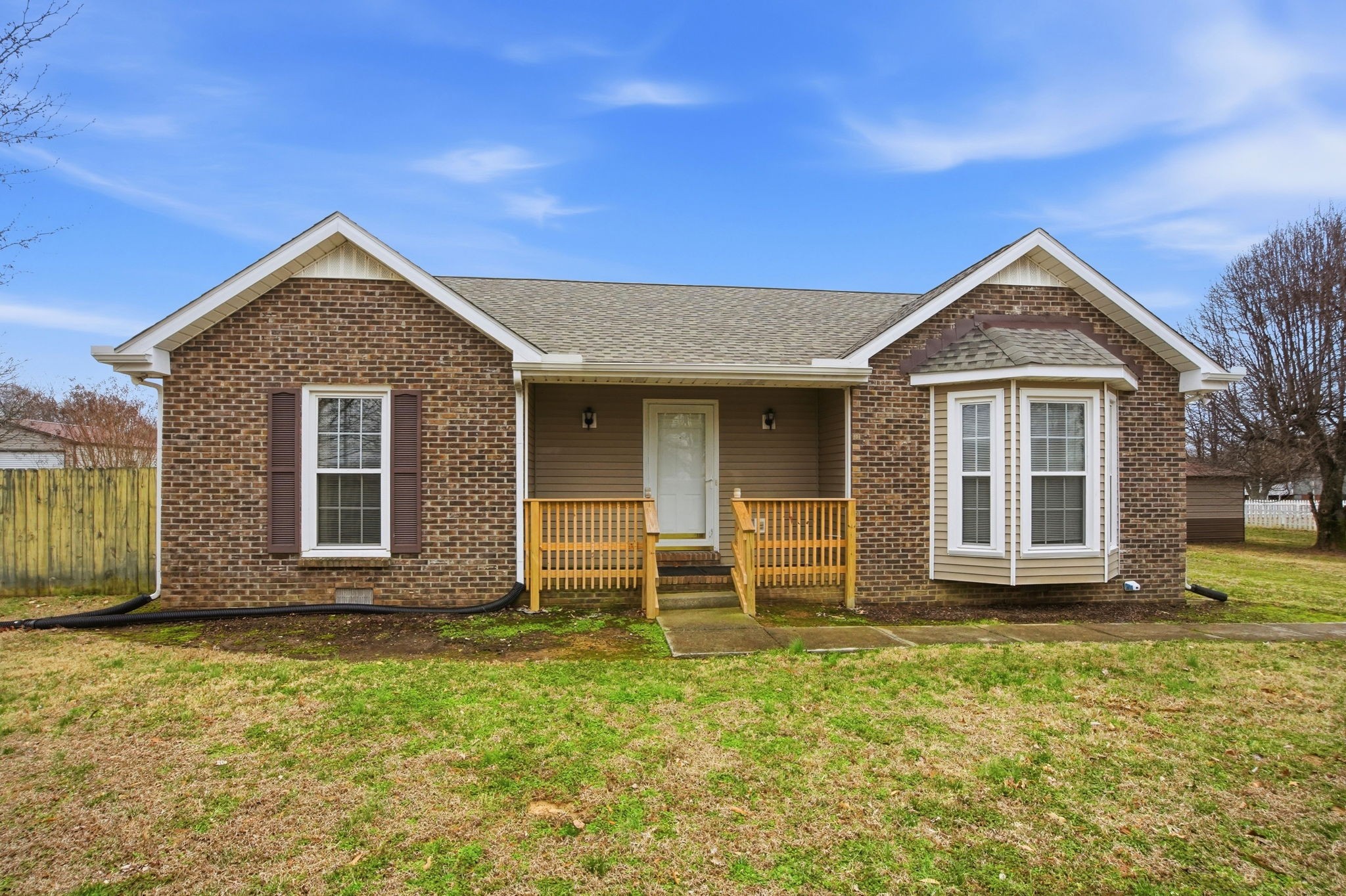 4971 Hyde Road Springfield, TN 37172 - Photo 30 of 45 front view of a house with a yard