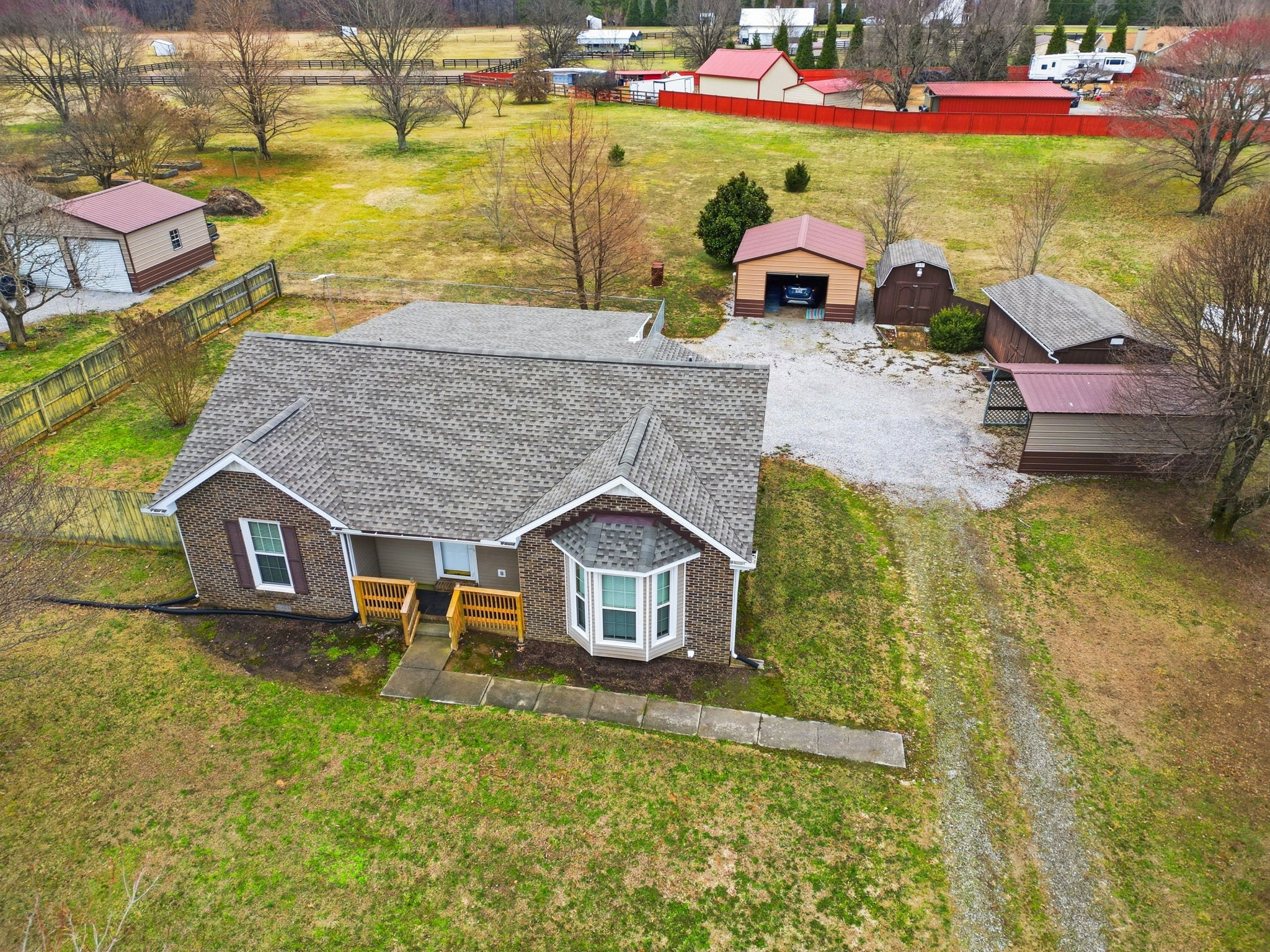 4971 Hyde Road Springfield, TN 37172 - Photo 37 of 45 a aerial view of a house with outdoor space