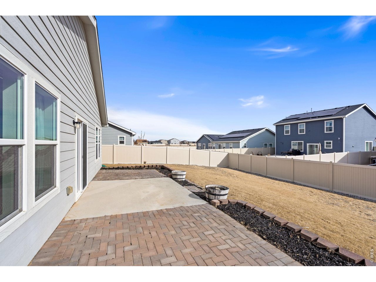 390 Cherokee Trail Ault, CO 80610 - Photo 30 of 37 a view of a backyard of the house