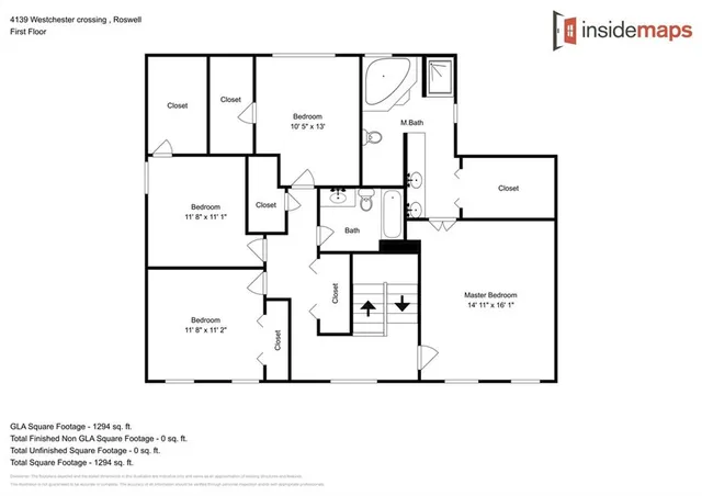 $2,795 | 4139 Westchester Crossing Northeast, Roswell, GA 30075
