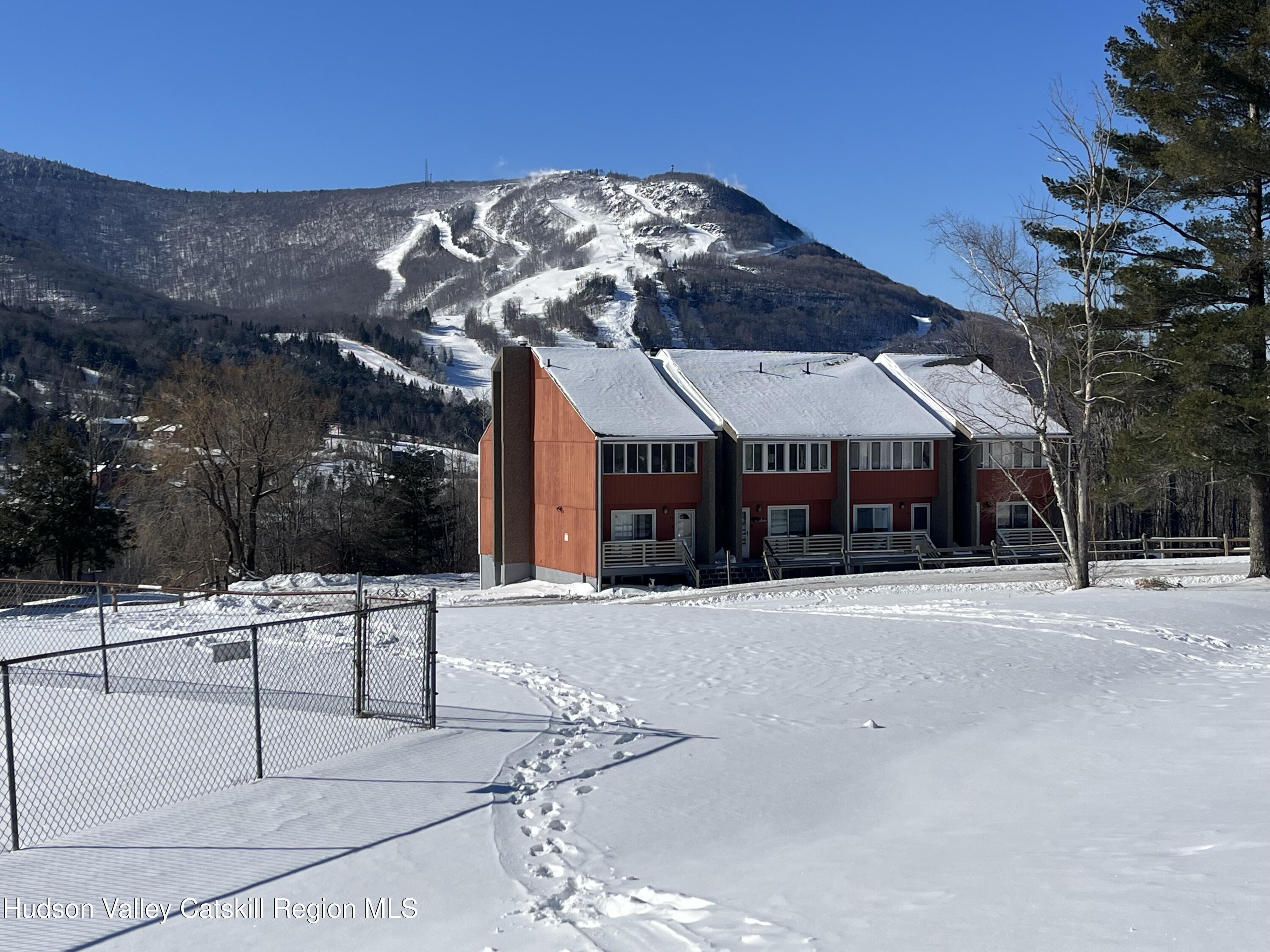 a view of a building with a outdoor space