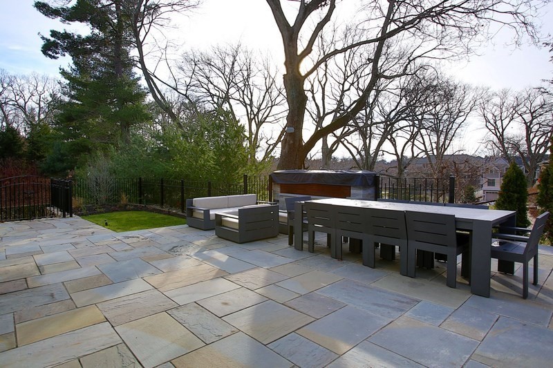 460 Heath Street Brookline, MA 02467 - Photo 9 of 22 a view of backyard with sitting area