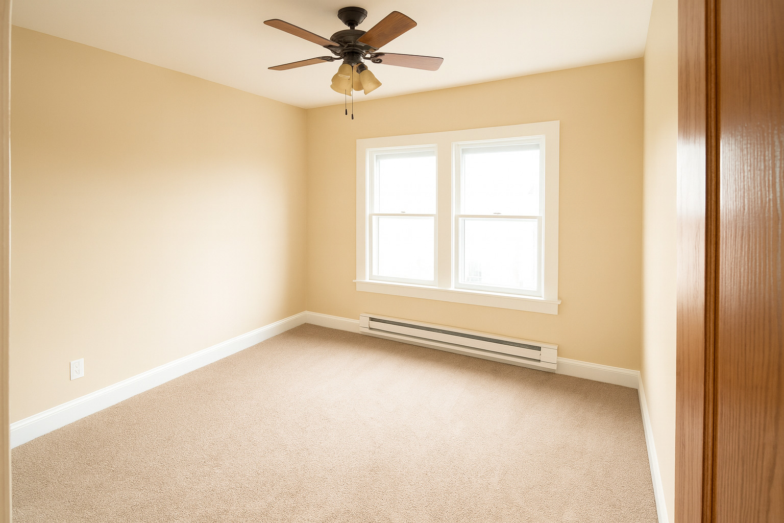 910 Nicholson Street Joliet, IL 60435 - Photo 23 of 30 an empty room with a window and a fan