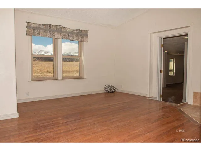 a view of empty room