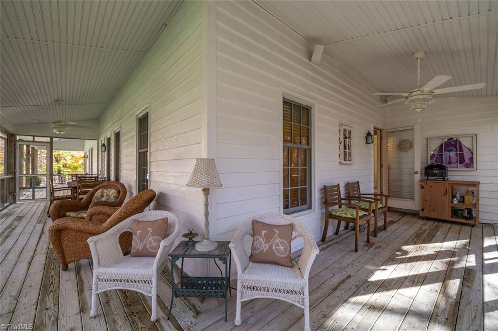 4300 Williams Road Lewisville, NC 27023 - Photo 20 of 50 Screen porch entrance to primary bedroom