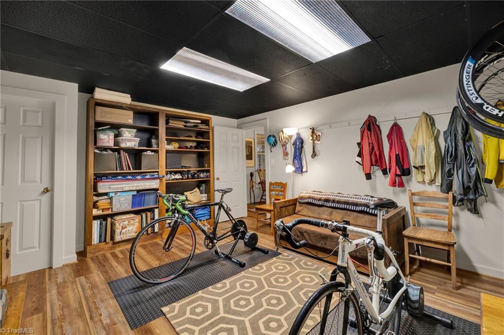 4300 Williams Road Lewisville, NC 27023 - Photo 33 of 50 Exercise room in basement