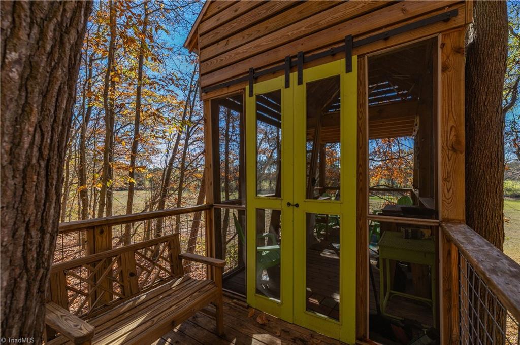 4300 Williams Road Lewisville, NC 27023 - Photo 39 of 50 Treehouse porch